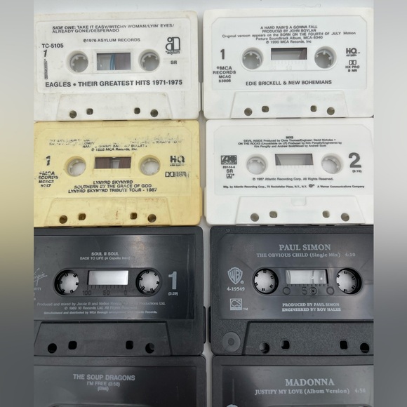 Vintage Cassette Tape Collection - Picture 2 of 16